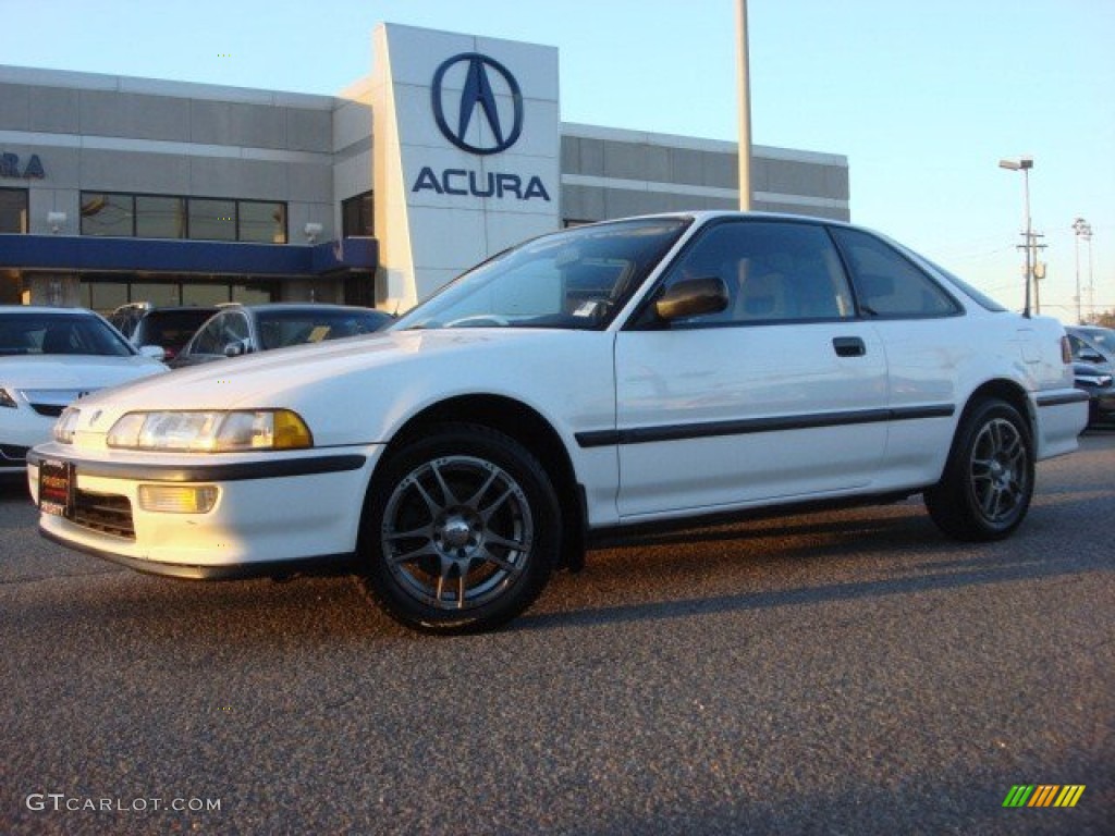 1992 Integra RS Coupe - Frost White / Black photo #2