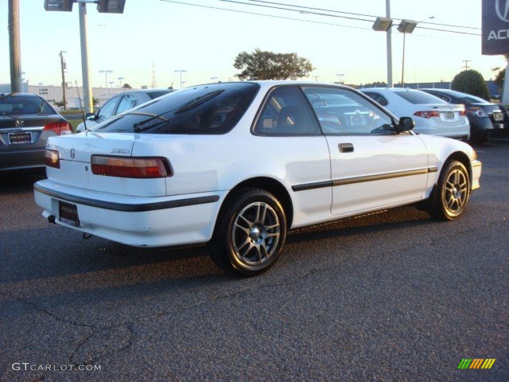 1992 Integra RS Coupe - Frost White / Black photo #4