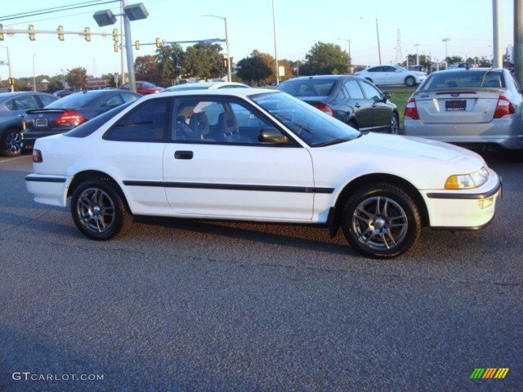 Frost White 1992 Acura Integra RS Coupe Exterior Photo #73434194