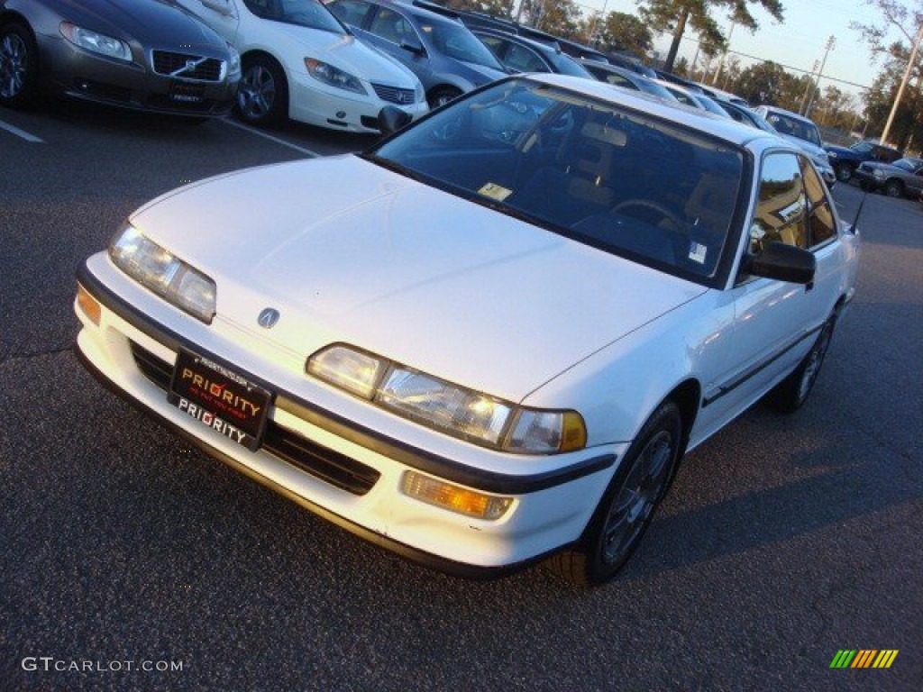 1992 Integra RS Coupe - Frost White / Black photo #7