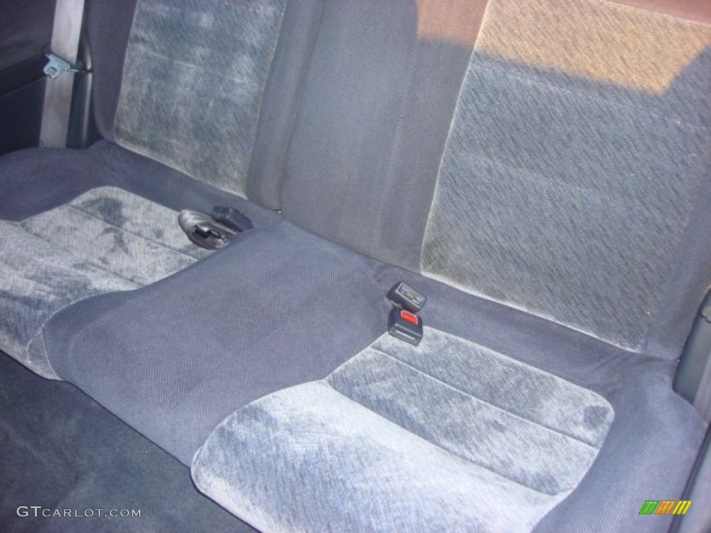 Black Interior 1992 Acura Integra RS Coupe Photo #73434206