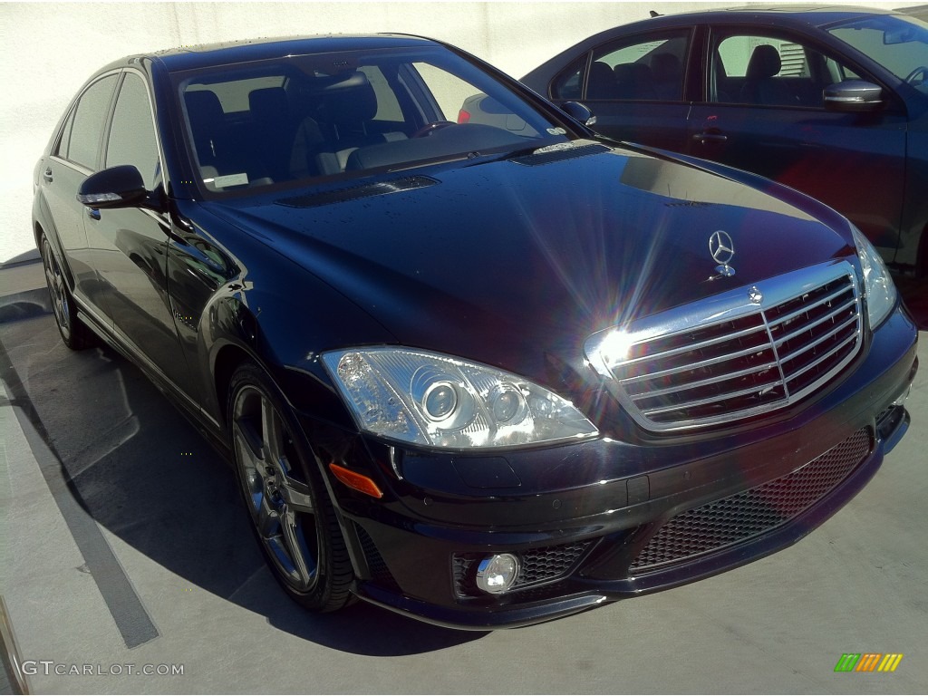 2007 S 65 AMG Sedan - Black / Black photo #1