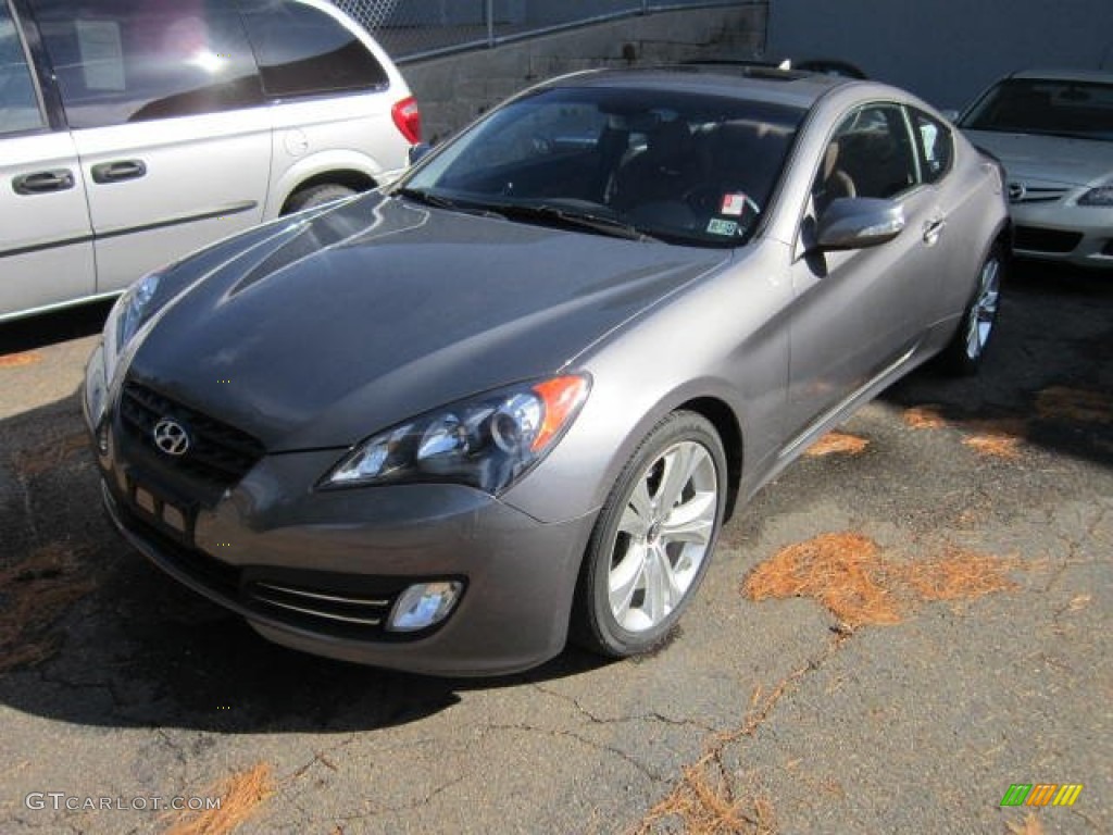 2010 Genesis Coupe 3.8 Grand Touring - Nordschleife Gray / Brown photo #1