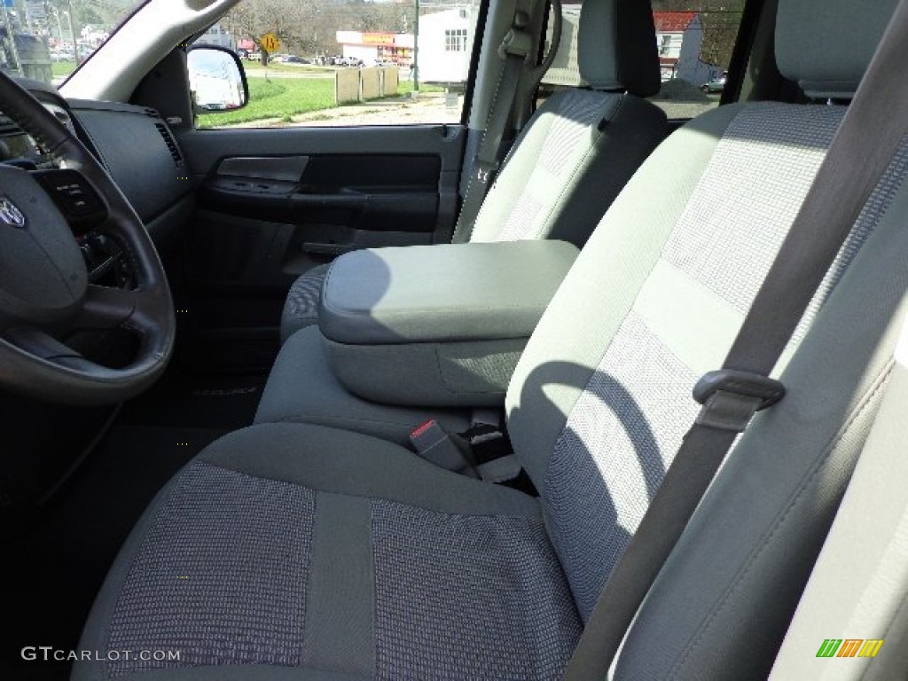 2007 Ram 1500 Big Horn Edition Quad Cab 4x4 - Mineral Gray Metallic / Medium Slate Gray photo #10