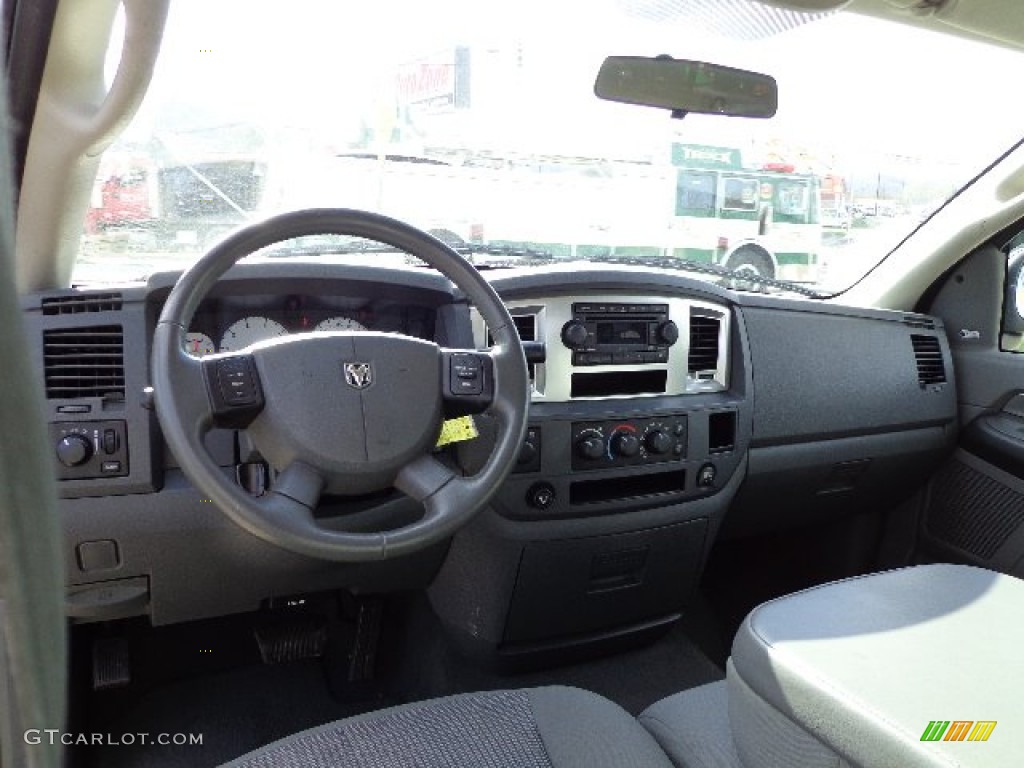 2007 Ram 1500 Big Horn Edition Quad Cab 4x4 - Mineral Gray Metallic / Medium Slate Gray photo #12