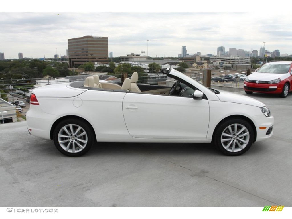 Candy White 2013 Volkswagen Eos Komfort Exterior Photo #73436039