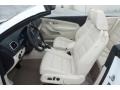 Cornsilk Beige 2013 Volkswagen Eos Komfort Interior Color