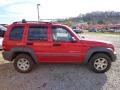 2003 Flame Red Jeep Liberty Sport 4x4  photo #6