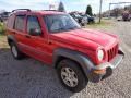 2003 Flame Red Jeep Liberty Sport 4x4  photo #7