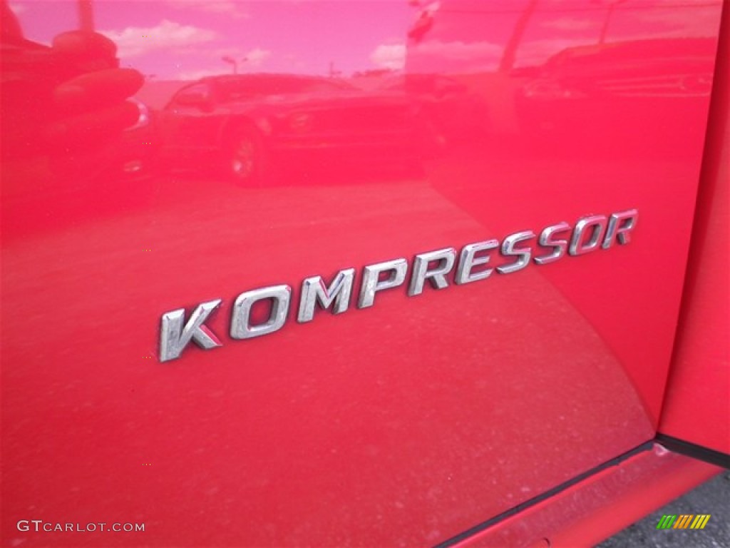 2002 SLK 230 Kompressor Roadster - Magma Red / Charcoal photo #18