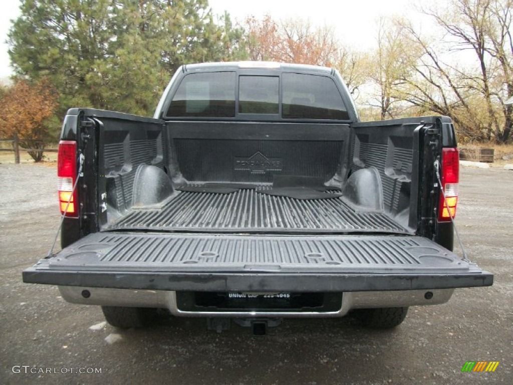 2006 F150 Lariat SuperCab 4x4 - Black / Black photo #29