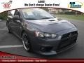 2008 Graphite Gray Pearl Mitsubishi Lancer Evolution GSR  photo #1