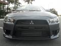 2008 Graphite Gray Pearl Mitsubishi Lancer Evolution GSR  photo #3