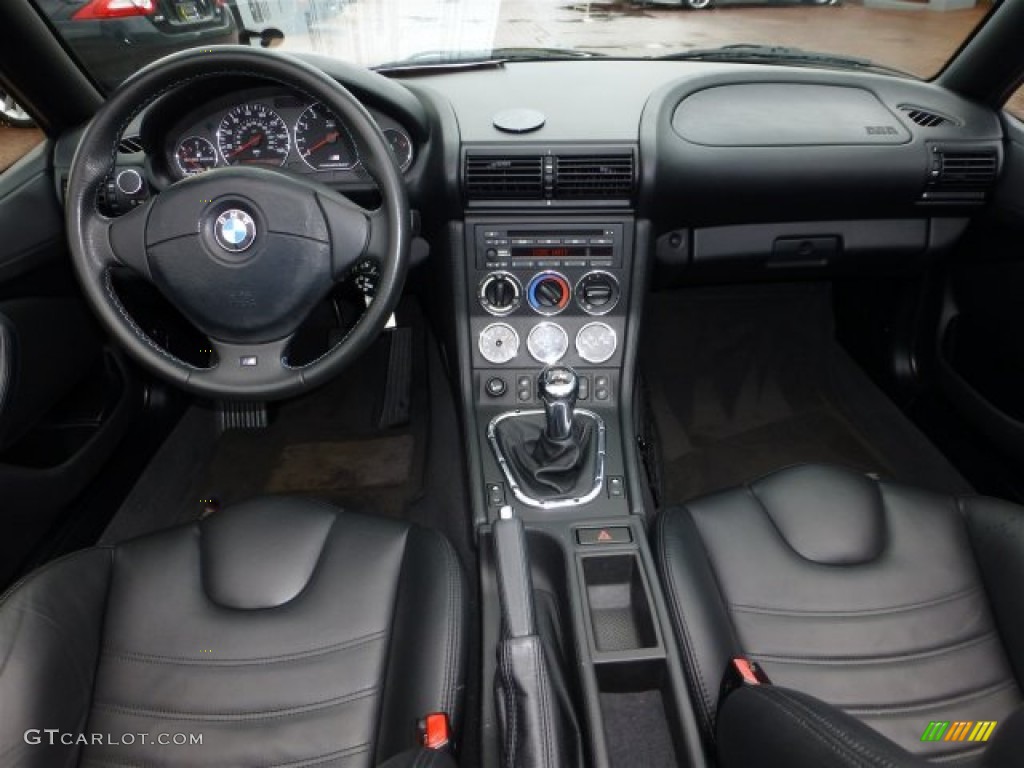 1999 BMW M Roadster Black Dashboard Photo #73437973