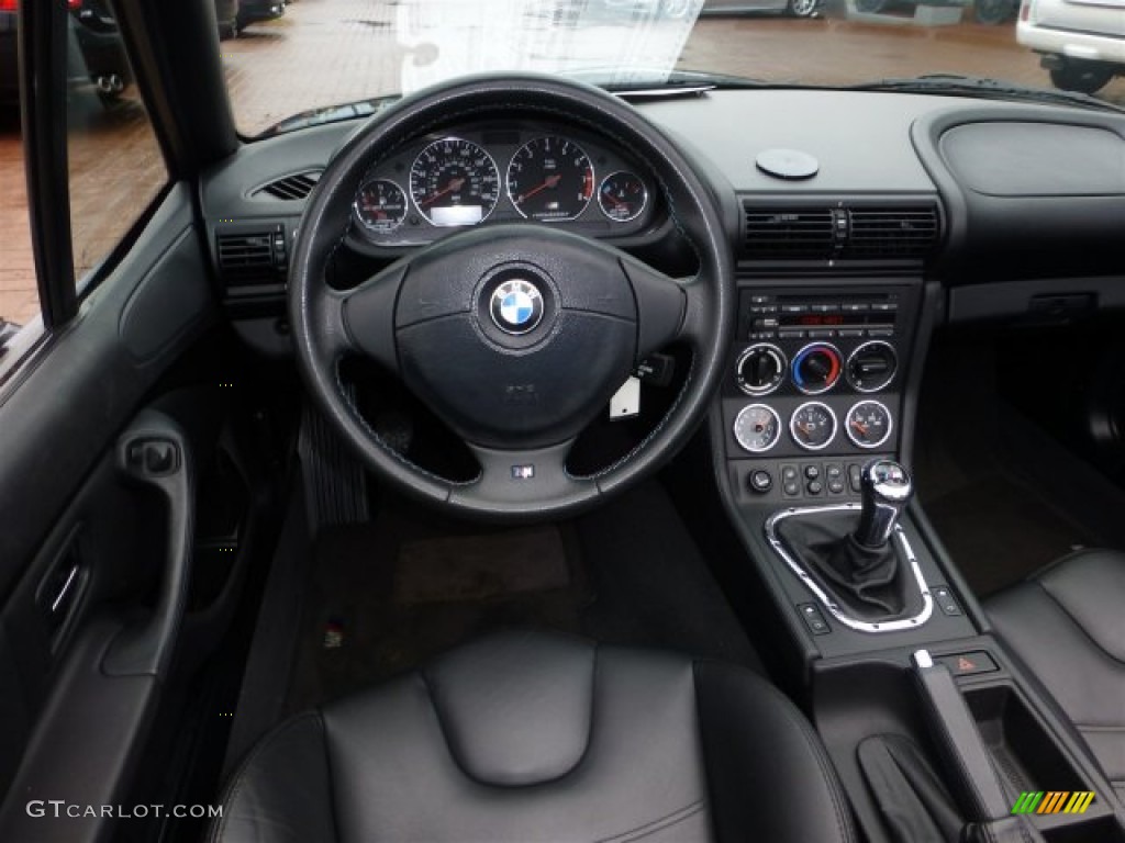 1999 BMW M Roadster Black Dashboard Photo #73437985