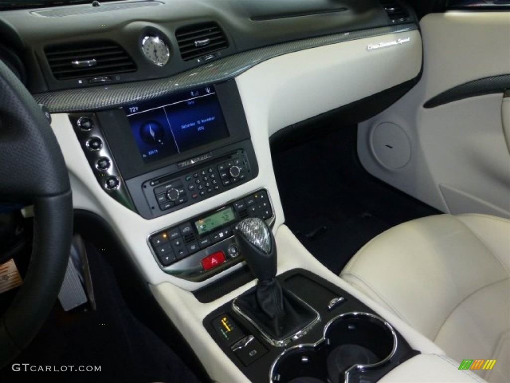 2013 GranTurismo Sport Coupe - Blu Sofisticato (Sport Blue Metallic) / Bianco Pregiato photo #25