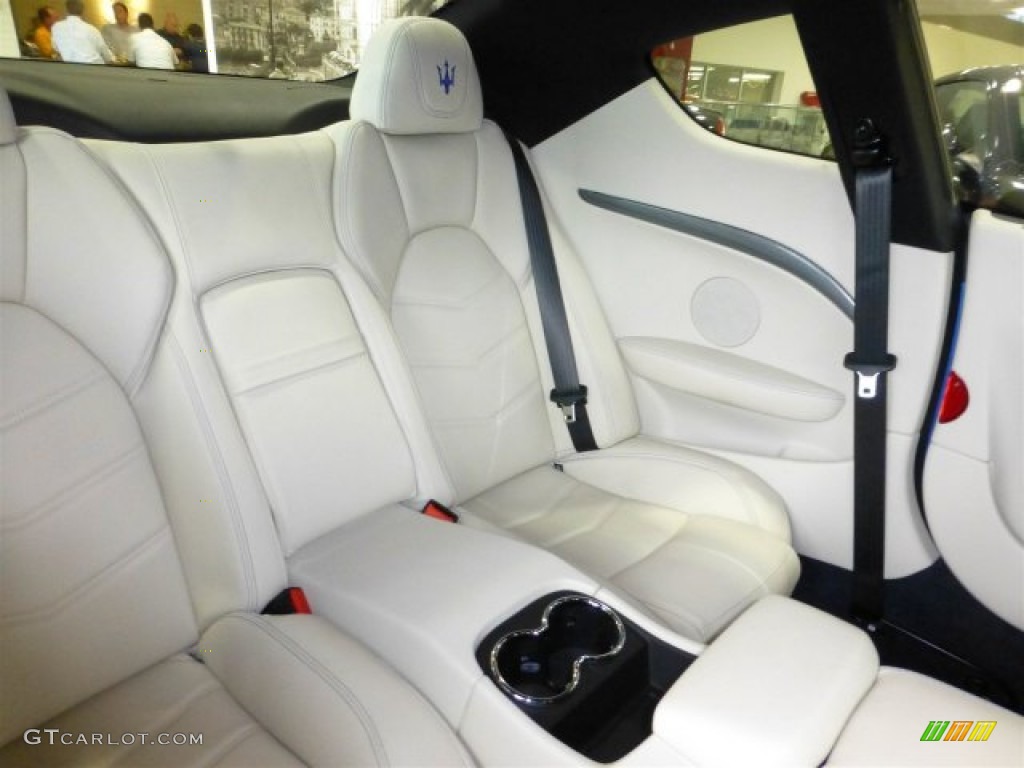 2013 Maserati GranTurismo Sport Coupe Rear Seat Photo #73438420