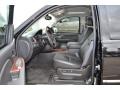 Ebony 2009 Chevrolet Avalanche LTZ 4x4 Interior Color