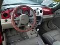 2006 Inferno Red Crystal Pearl Chrysler PT Cruiser Touring Convertible  photo #36