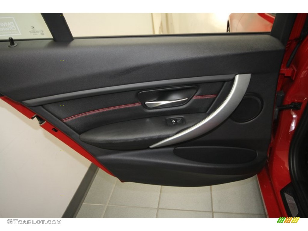 2012 3 Series 335i Sedan - Melbourne Red Metallic / Black photo #32