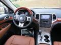 New Saddle/Black 2013 Jeep Grand Cherokee Overland Dashboard