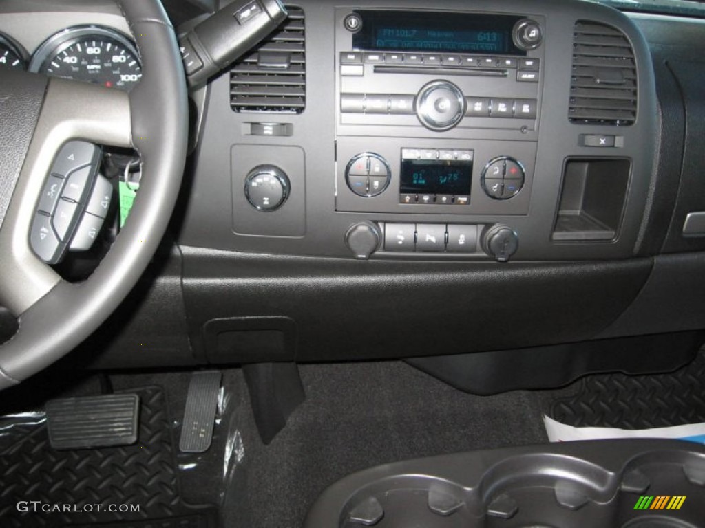 2013 Silverado 1500 LT Crew Cab 4x4 - Blue Topaz Metallic / Ebony photo #5