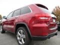 2013 Deep Cherry Red Crystal Pearl Jeep Grand Cherokee Overland 4x4  photo #2