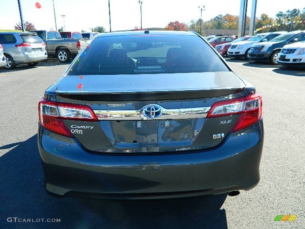 2012 Camry Hybrid XLE - Magnetic Gray Metallic / Ivory photo #4