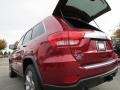 2013 Deep Cherry Red Crystal Pearl Jeep Grand Cherokee Overland 4x4  photo #8