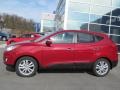 Garnet Red - Tucson Limited AWD Photo No. 2