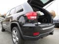 2013 Brilliant Black Crystal Pearl Jeep Grand Cherokee Overland  photo #9