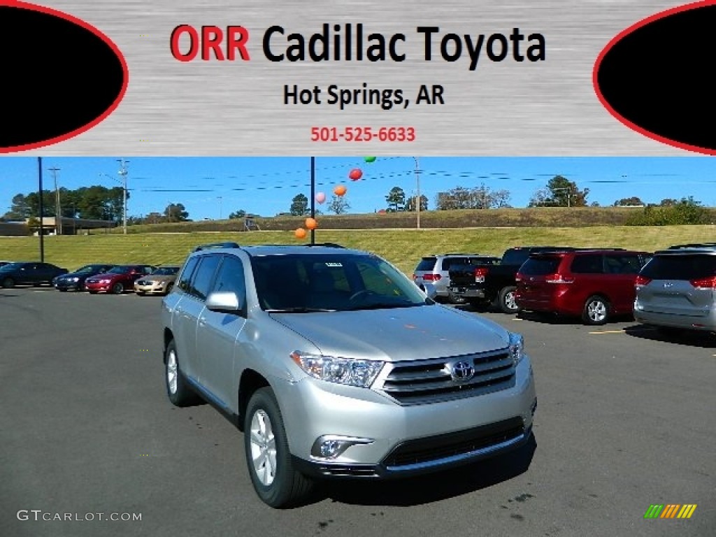 2013 Highlander SE - Classic Silver Metallic / Ash photo #1