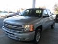 2013 Silver Ice Metallic Chevrolet Silverado 1500 LT Crew Cab 4x4  photo #13