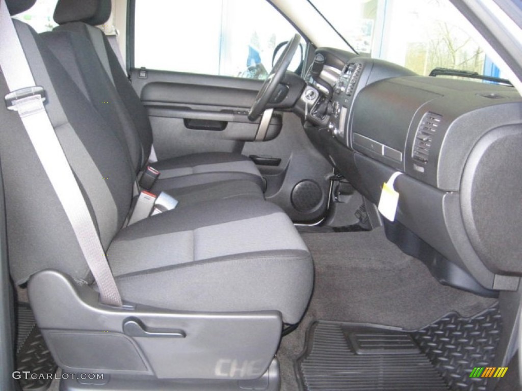 2013 Silverado 1500 LT Crew Cab 4x4 - Silver Ice Metallic / Ebony photo #17