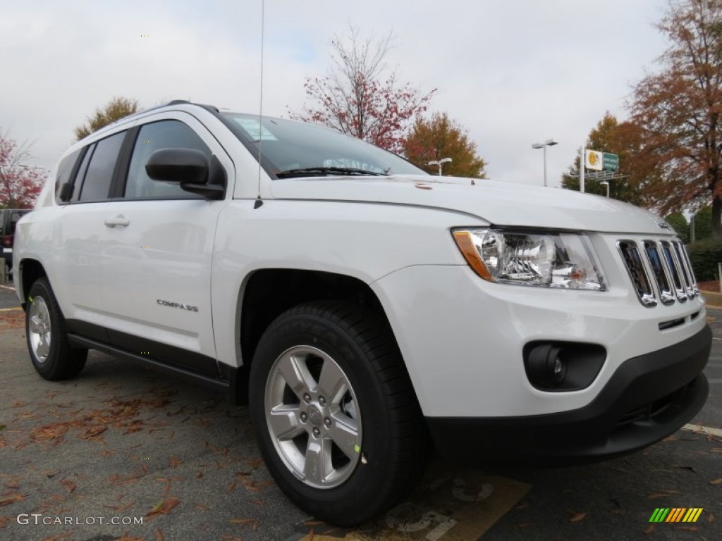 Bright White 2013 Jeep Compass Latitude Exterior Photo #73443746