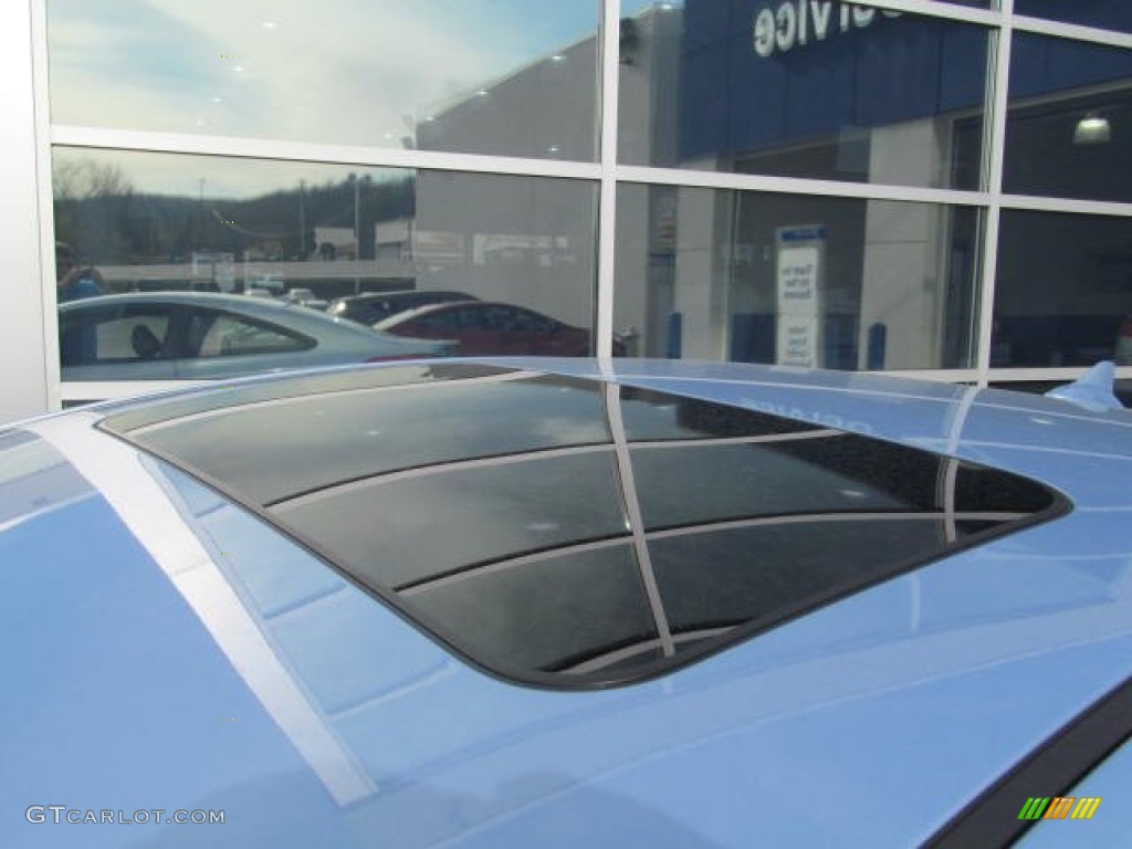 2013 Elantra Coupe SE - Blue Sky Metallic / Gray photo #3