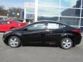 2013 Black Hyundai Elantra GLS  photo #2