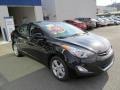 2013 Black Hyundai Elantra GLS  photo #3