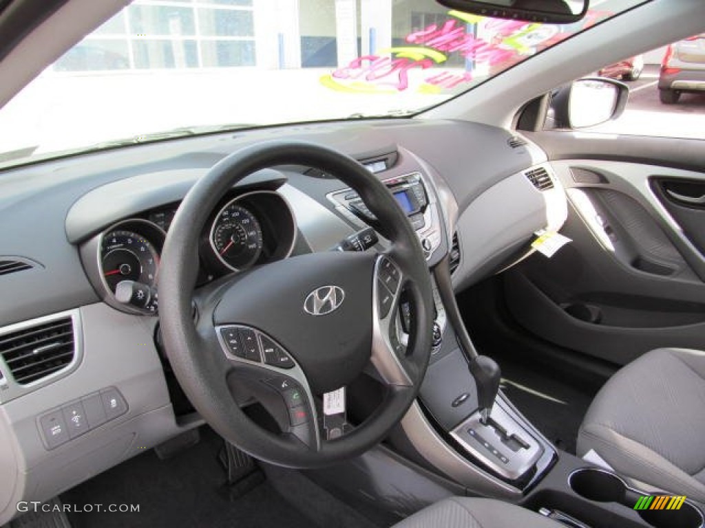 2013 Elantra GLS - Black / Gray photo #5