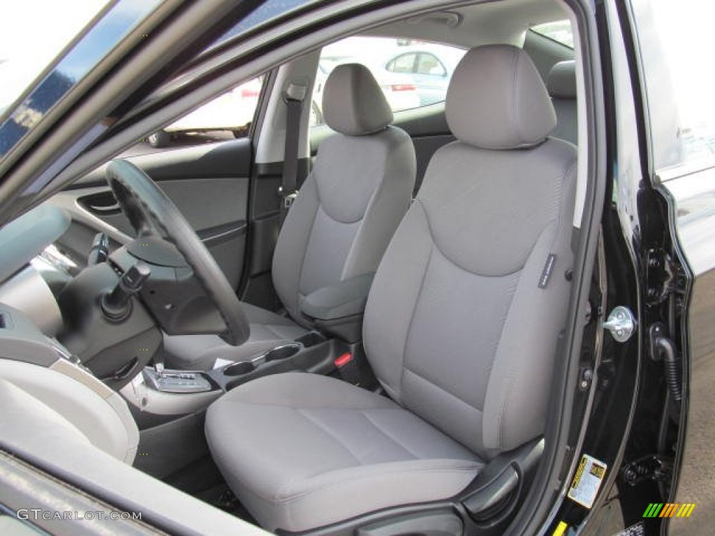 2013 Elantra GLS - Black / Gray photo #7