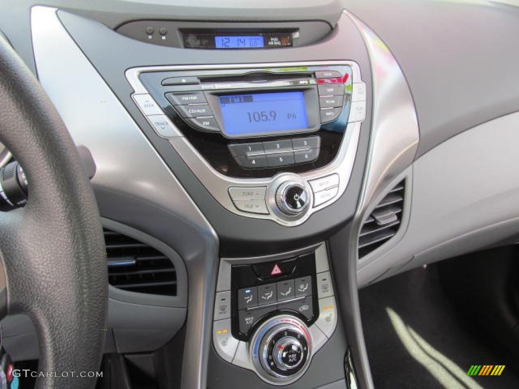 2013 Elantra GLS - Black / Gray photo #8