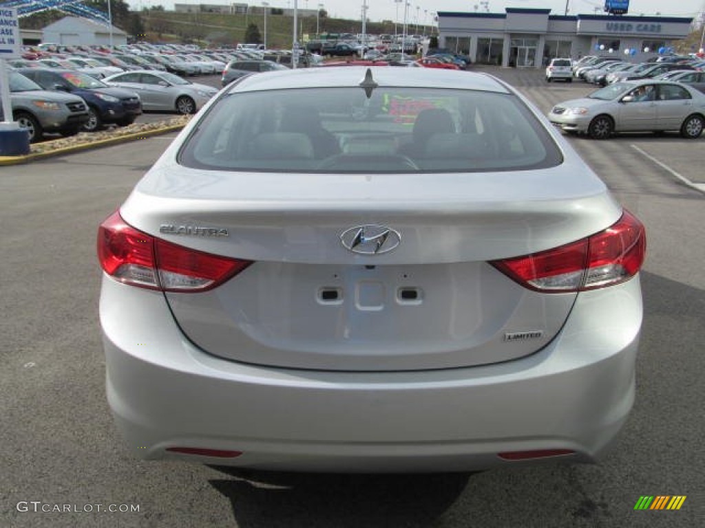2013 Elantra Limited - Silver / Gray photo #5