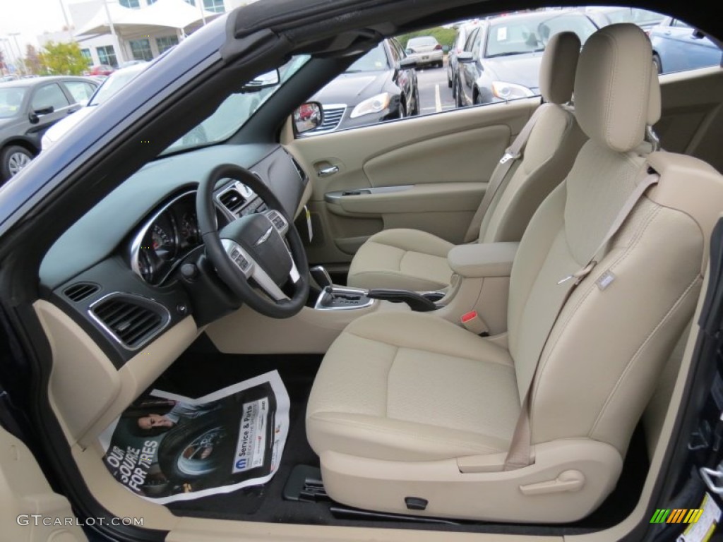 2013 Chrysler 200 Touring Convertible Front Seat Photo #73445218