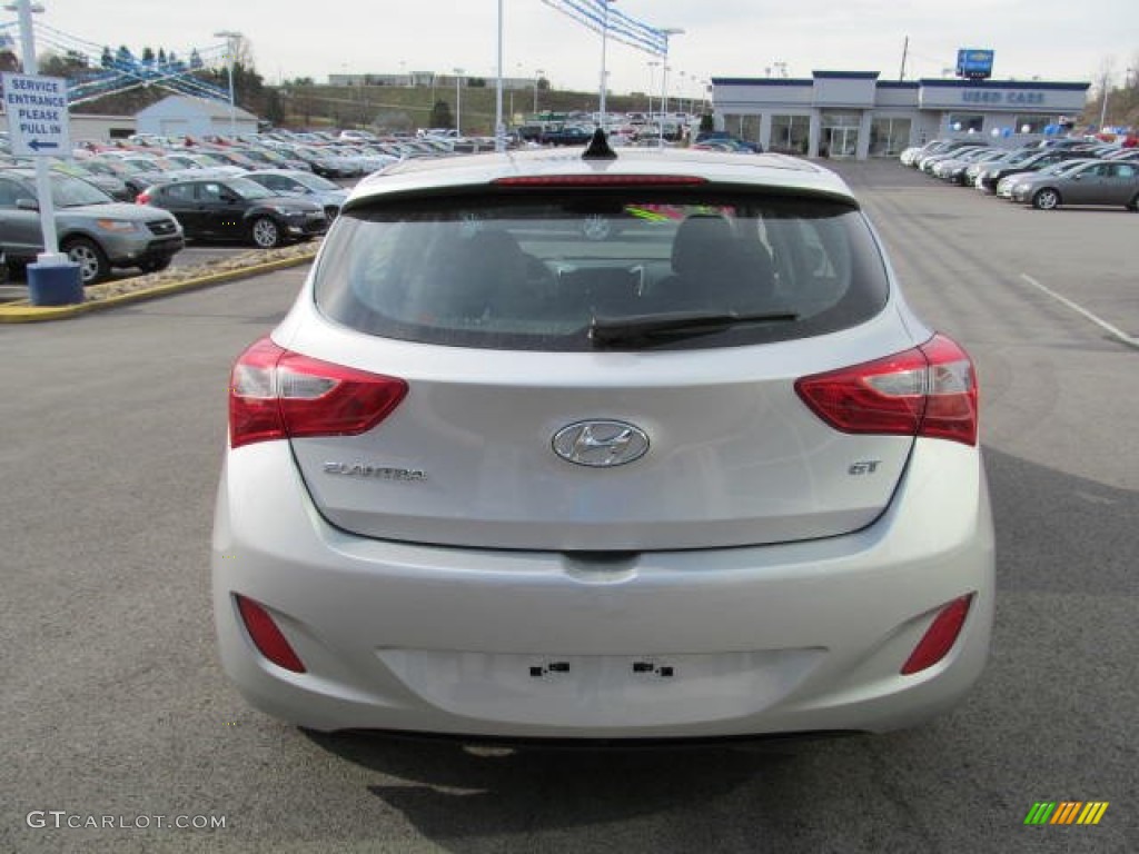2013 Elantra GT - Silver / Black photo #4