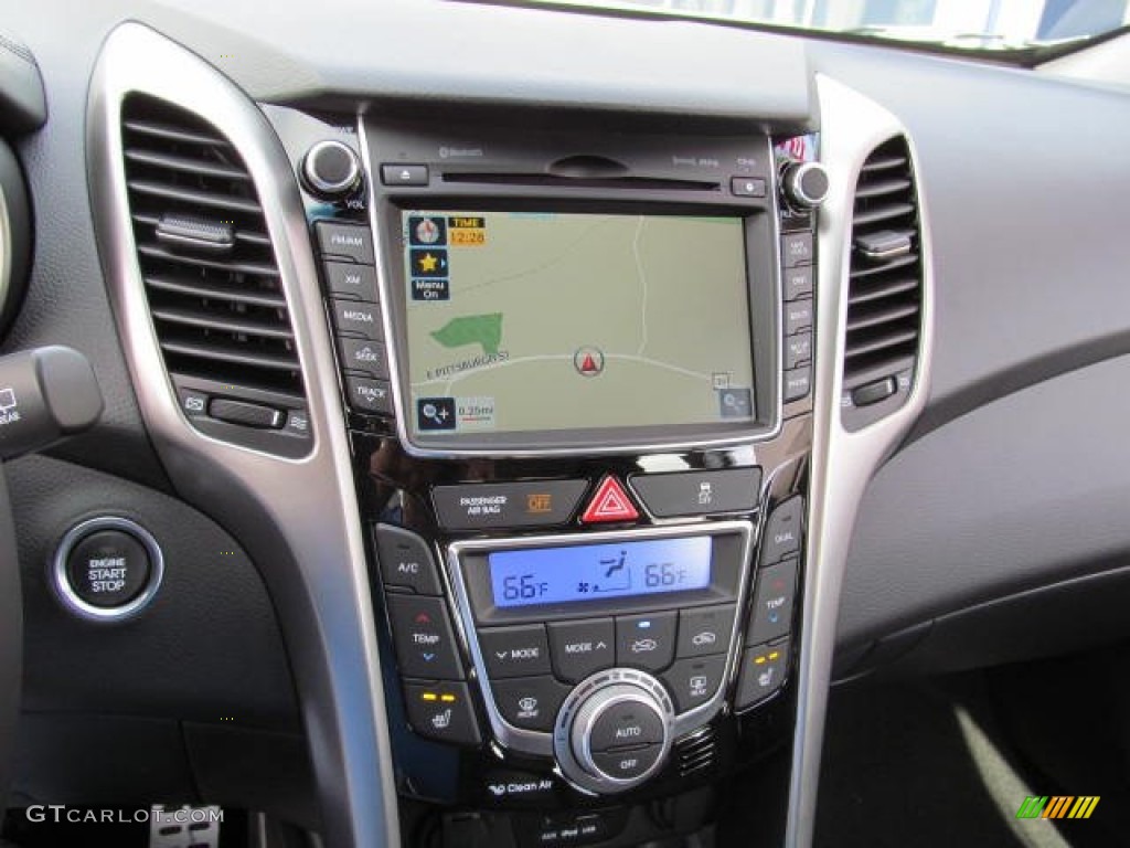 2013 Elantra GT - Silver / Black photo #7