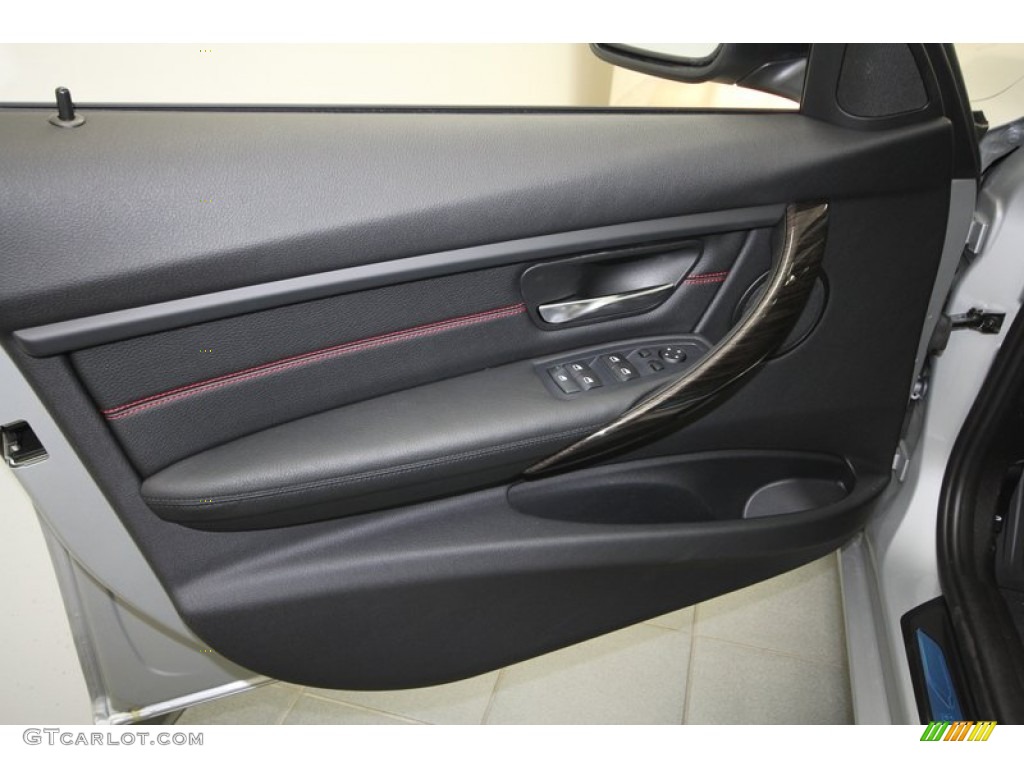 2013 3 Series 328i Sedan - Glacier Silver Metallic / Black photo #13