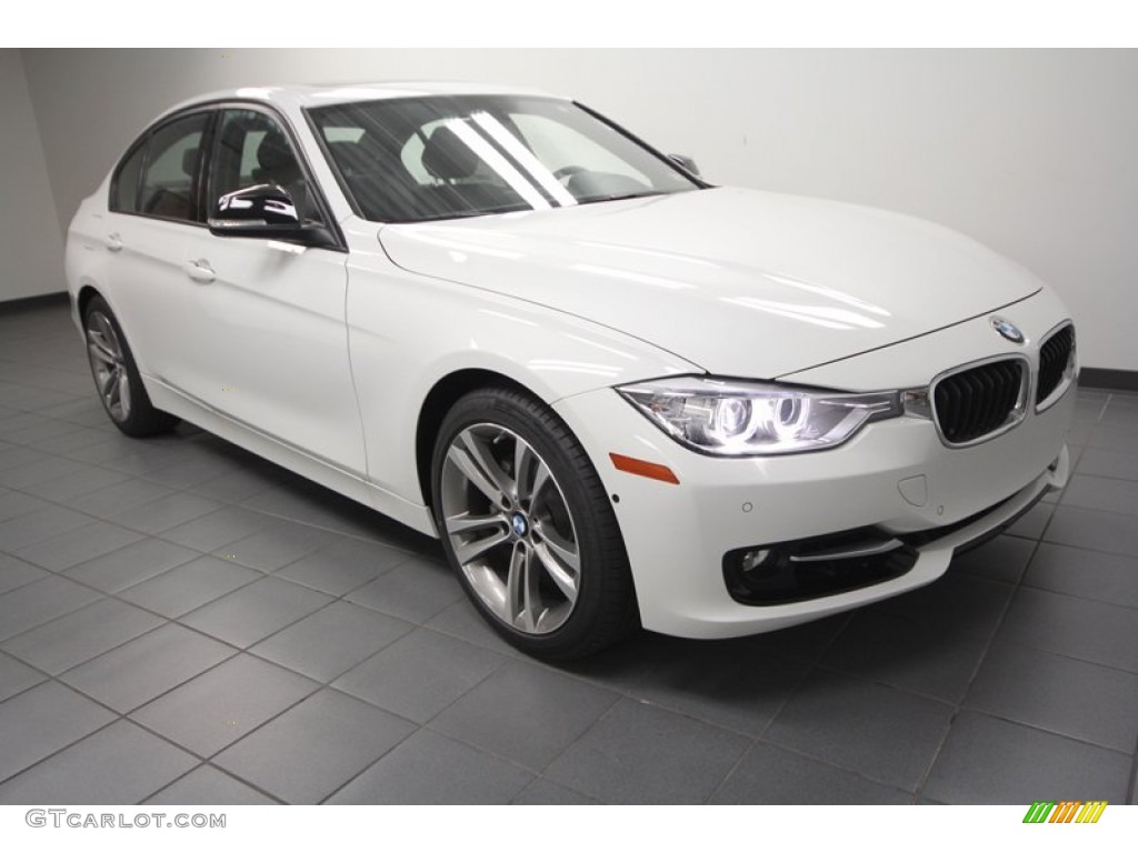 Alpine White BMW 3 Series