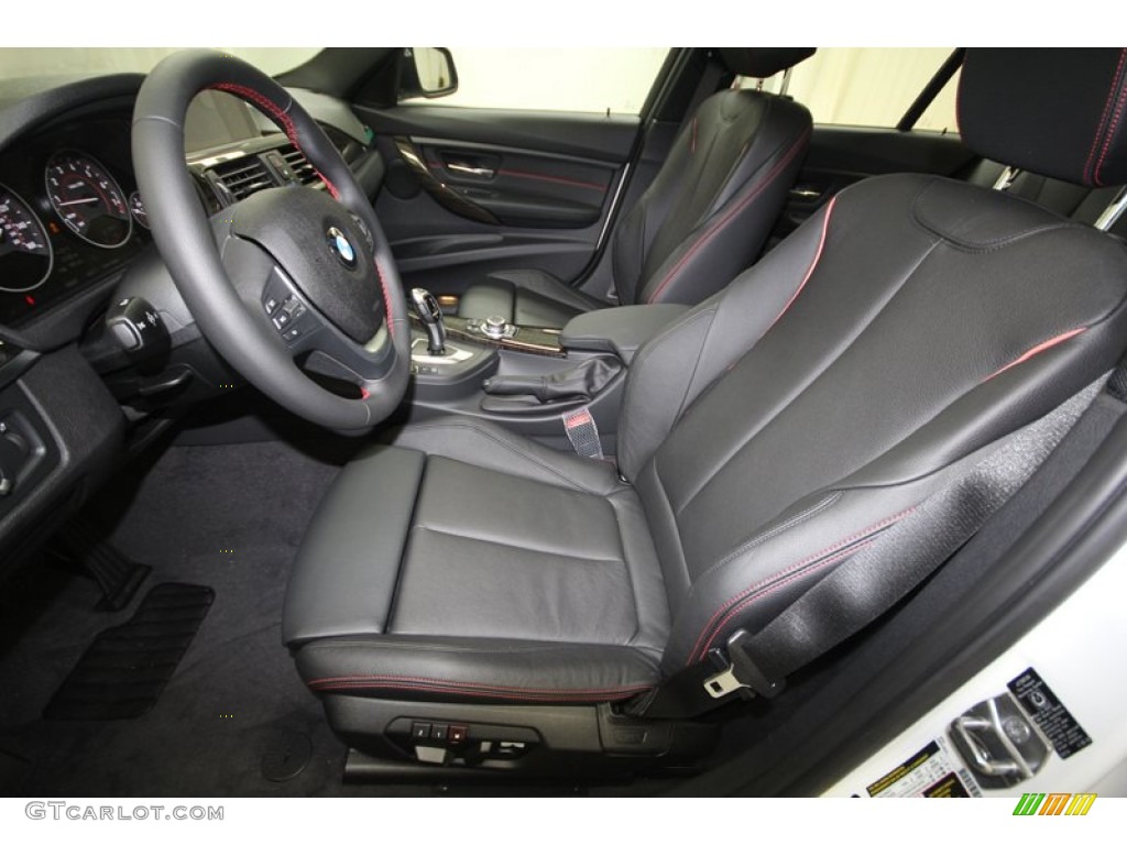 2013 3 Series 328i Sedan - Alpine White / Black photo #3