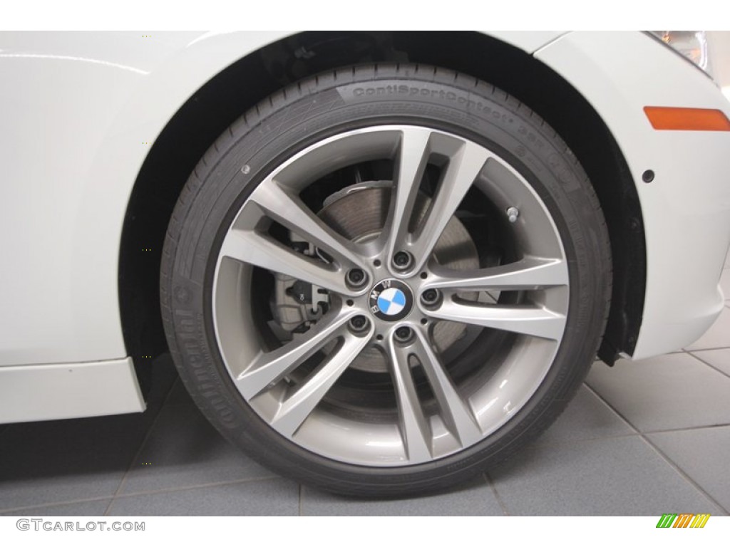 2013 3 Series 328i Sedan - Alpine White / Black photo #7