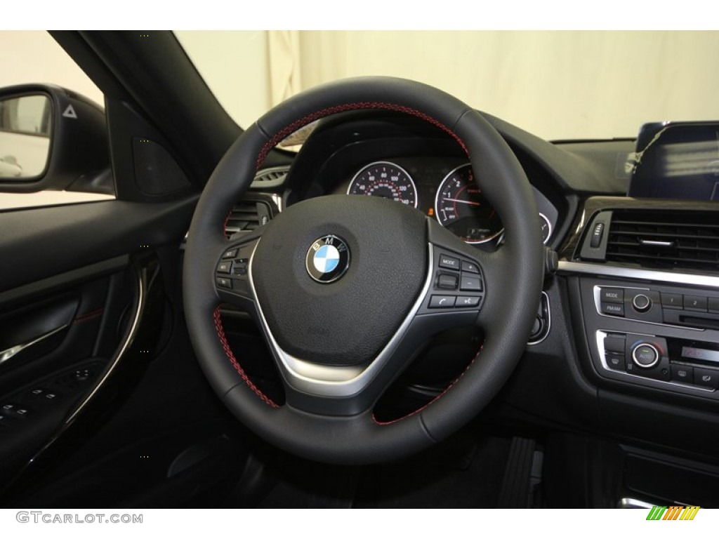 2013 3 Series 328i Sedan - Alpine White / Black photo #27